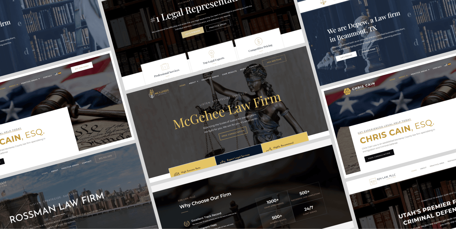 Custom Lawyer Website Designs made by Lawzen
